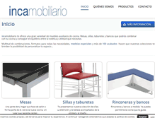 Tablet Screenshot of incamobiliario.com